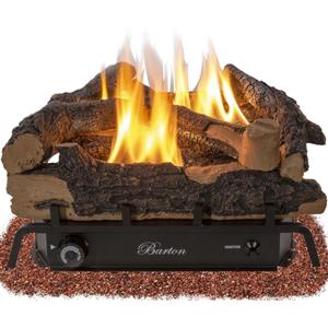 barton-24-vent-free-gas-fireplace-logs-with-remote-control