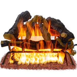 barton-24inch-vented-gas-fireplace-logs-with-remote