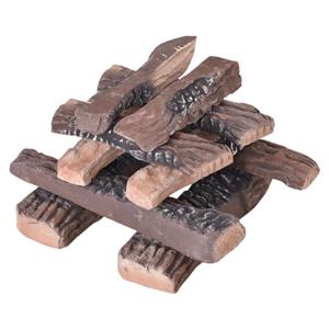 costway-10pcs-gas-fireplace-logs-with-remote