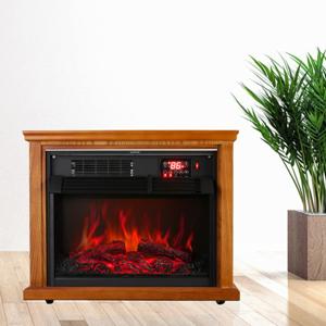 infrared-digital-electric-fireplace-with-thermostat-control